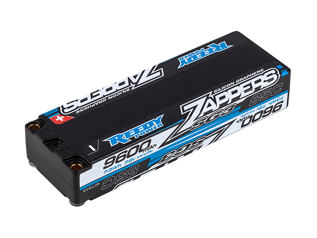 RE27343　REEDY Zappers SG3 9600mAh 85C 7.6V Li-Poバッテリー