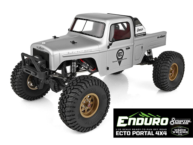 AS40130　Enduro Trail Truck Ecto Portal Gray RTR