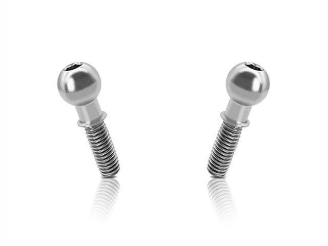 TP-AE-E 64チタン製ピロボール【アソシ TC8/5.5x8mm/2個入】 TP-AE-E 64チタン製ピロボール【アソシ TC8/5.5x8mm/2個入】