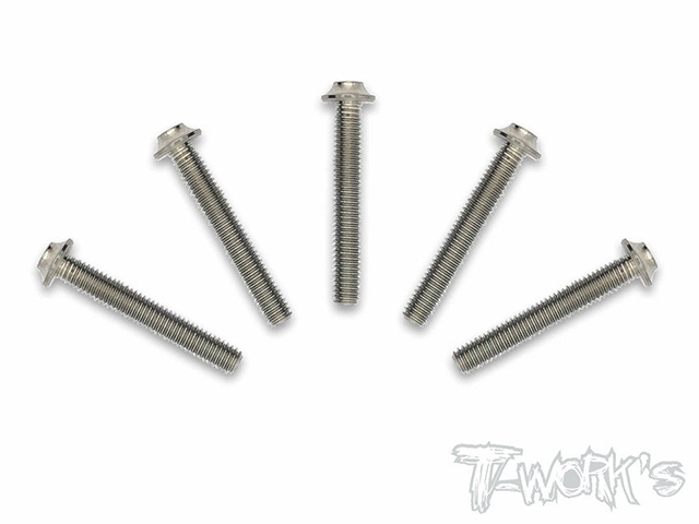 TSS-324U-5　チタン製UFOソケットヘッドスクリュー【3x24mm/5本入】