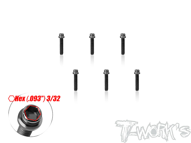 TSS-440H-12 チタン製キャップヘッドスクリュー・3/32in HEXソケット【4-40 x 1/2インチ/6本入 】 TSS-440H-12 チタン製キャップヘッドスクリュー・3/32in HEXソケット【4-40 x 1/2インチ/6本入 】
